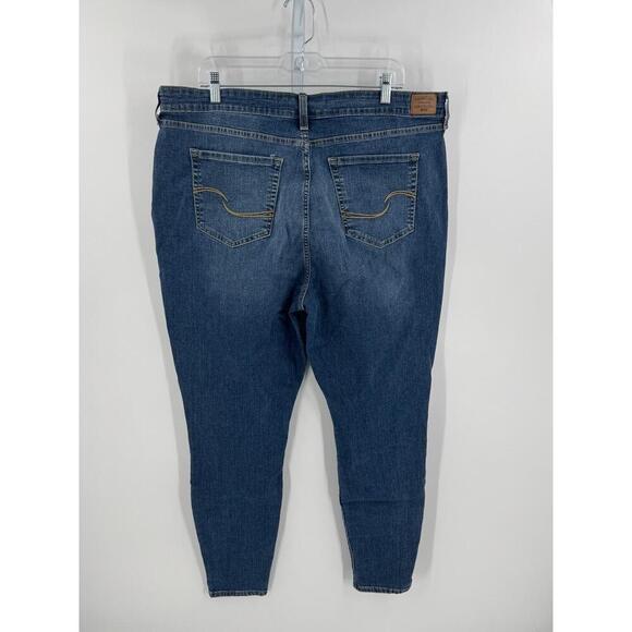 Signature Levi Strauss & Co. Blue Gold High-Rise Skinny Fit Jeans Womens 20M - Picture 3 of 9